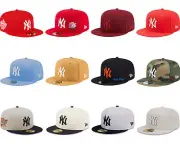 New York Yankees Fitted Hat MLB New 59FIFTY Baseball Cap AU