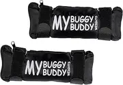 My Buggy Buddy Weights, Pram Weights, Pushchair Accessories, Anti Tip Pram Weights, 1.5kg Total, Black