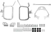 Motorcycle Saddlebag Support Rack, Stainless Steel Side Box Luggage Rack, CB400X CB500X Saddlebag Support Bracket for 2018-2024 with Side Cases, Extra Storage Space
