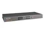 TP-Link TL-SG1016 16-Port Gigabit Rackmount Unmanaged Switch Energy-efficient Supports MAC 19-inch Rack-mountable Steel Case 32Gbps Switching Capacity TL-SG1016