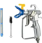 Airless Paint Sprayer, 288420 3600Psi 24.8MP Airless Paint Sprayer Gun X-Tip 517 with Guard Filters for High Pressure Paint Spra for DIY Painting Projects(TT2 517 Set)