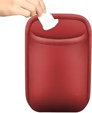 Cup Holder for Car Back Seat - PU Back Seat Organizer | Shock Resistant, Spill-Proof, Multifunctional Vehicle Storage for Umbrella Phone Key Tickets