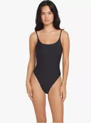 Volcom Women's Standard Simply Seamless Black Swimsuit, S