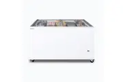 Bromic Display Chest Freezer - 401L - Flat Glass Top