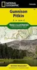 132: Map Gunnison, Pitkin Colorado Trail Map National Geographic