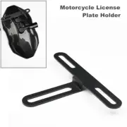 Motorcycle License Plate Holder Frame Bracket Fender Frame Moped Tail Rear Mount