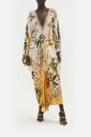 CAMILLA Original Sin T Shape Long Kaftan RRP $799