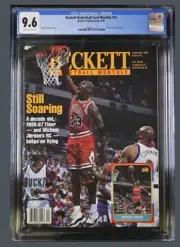 Michael Jordan Allen Iverson Beckett Basketball Magazine Sept 1996 #74 CGC 9.6