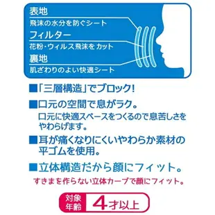 【震撼精品百貨】汽車總動員_Cars~日本Disney 閃電麥坤Cars3層不織布兒童立體口罩(25枚入)*62612