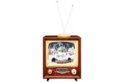 Retro Action Musicals by Roman Action Musical Lighted TV Revolving Train 9-Inch
