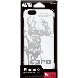 Disney【PGA-iJacket】星際大戰【C-3PO燙銀版】iPhone6S 4.7吋手機殼【送卡針防塵塞】