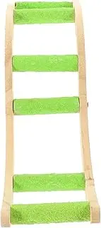 SUPVOX Parrot Ladder Toy Wooden Climbing Stand Bird Cage Accessory Parrot Climbing Ladder for