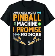 VidiAmazing One More Pinball Machine Pinball Lovers Pinball Machine ds952 T-Shirt