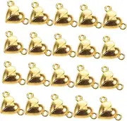 [Yardenfun] Elegant Heart Shape Metal Diy Magnetic Clasps Bracelet Shortener Brooch Buttons