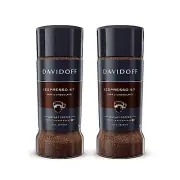 Davidoff Cafe Espresso 57 Intense, Instant Coffee,Ground, 100g (2 Pack),