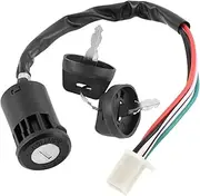 Motorbike Ignition 4 Wires Universal 2 Ignition Keys Door Lock Key Motorcycle for ATV Go Kart Scrambling Motorbike Ignition Switch