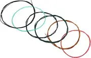 CORHAD 6 Pack Classical Guitar Strings Set Boys and Girls Guitar Strings Soft Light Replacement Kit