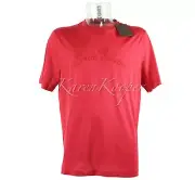 NEW W/ TAGS LOUIS VUITTON MEN LV SIGNATURE RED TEE T-SHIRT RARE L KIM JONES