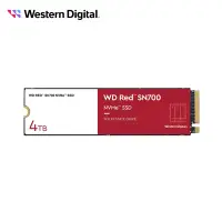 在飛比找Yahoo奇摩購物中心優惠-WD 紅標 SN700 4TB NVMe PCIe NAS 