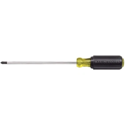 Klein Tools 601-7 Profilated #2 Philips Screwdriver 7in Round Shank