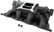 Aeroflow Ford Cleveland Air Gap Intake Manifold Dual Plane Black 351C Aeroflow - AF6210-2002
