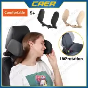 Car Neck Headrest Pillow Cushion Seat Memory Foam Pad Sleep Side Head Telescopic