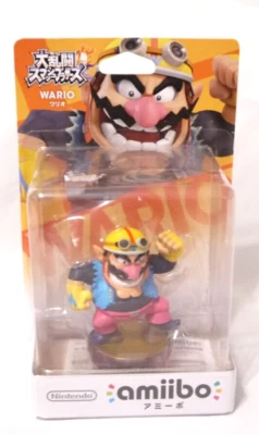 Nintendo Amiibo Wario Super Smash Bros Japanese 2015