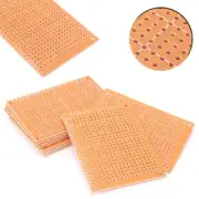 5*7CM Prototype Paper Plate PCB Universal Test Board DIY Prototyping Tool 10Pcs