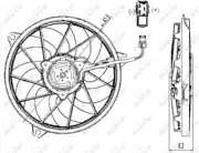 RTG Engine Cooling Fan Fits Peugeot 206 1998- 1253C5 1253C7