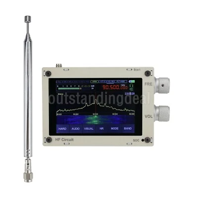 Hifi Audio 50KHz-2GHZ Malachite-DSP1 DSP SDR Receiver Radio 1.10C AM/SSB/NFM/WFM