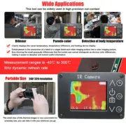MINI Infrared Thermal Imager Handheld Thermograph Camera Sen-sor USB Type‐C HOT