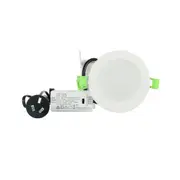 XLED XDA5 - Aura Shallow LED Tri Colour Downlight CCT Dimmable 9W - White - 90MM Hole