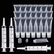 Rolybag 22 Packs Lip Gloss Empty Tubes Containers(10Ml),Travel Empty Bottle,Refi
