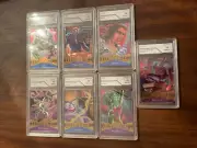 1995 Marvel Metal Gem Mint 10 Lot (7) W/Daredevil, She Hulk, Dr. Strange