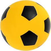 GANAZONO Football Mini Soccer Soccer Ball Practice Tiny Soccer Ball Hand-Catch Elastic Ball Soft Play Balls Mouse Exercise Ball Sports Rubber Yellow
