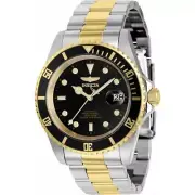 Invicta Men's Watch Pro Diver Automatic Black Dial Two Tone Bracelet 8927OBXL