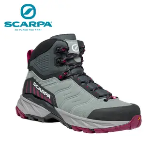 【 SCARPA 】原廠貨 女 RUSH TRK GTX 中筒 防水登山鞋/百岳 針葉樹/樹莓紅(63140-202)