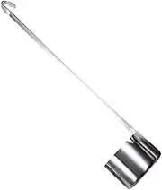 Alipis Chinese Spoons Stainless Steel Wine Spoon Measure g Silver Wine Dipper Long Handle Measuring for Home Restaurant Hotel