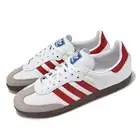 adidas Originals Samba OG White Better Scarlet Men Unisex Casual Shoes IG1025
