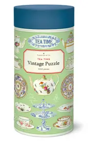 Cavallini - Tea Time Puzzle 1000pc