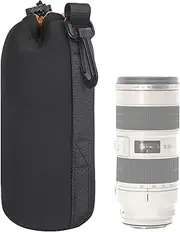 Telephoto Lens Case,Neoprene Large Lens Bag | Protective Case for Camera Lens Storage, Soft Neoprene DSLR Lens Bag, Secure for DSLR SLR Camera Lens