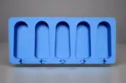 Siliconized rubber Ice cream/Ice pop molds commercial grade- great durability