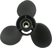 TIHEFA 9 1/4X10 Aluminum Propeller Outboard Motor 13 Tooth Engine Boat Accessories Marine, for Evinrude Johnson 8HP 9.9HP 15HP Model Ship Propeller