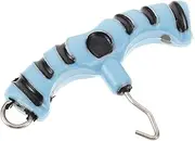 NULYLU Dual Color Fishing Knot Puller Tool Lightweight Fishing Gripper for All Angling Conditions Portable Durable for Easy Knot Tying for Travel Outdoor Use