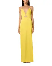 Liv Foster Giselle Satin Long Dress