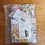 POTTERY BARN AMELIA PERCALE STANDARD SHAM SET OF 2 ~ MULTICOLOR