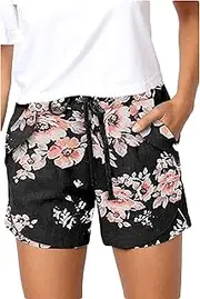 [Dressnu] Women's Elastic Casual Shorts with High Waist
