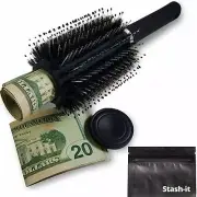Hidden Hair Brush Can Safe Hide Money Jewelry Valuables Discreet Secret