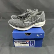 Size 8.5- Mizuno Men’s Wave Rider 25 Waveknit Black READ DESCRIPTION