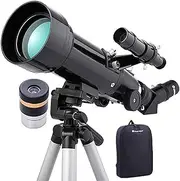 Practical Telescope Practical Telescope Telescope, Astronomy Beginner Hd Refraction 90X Magnification 1.5X Forward Mirro